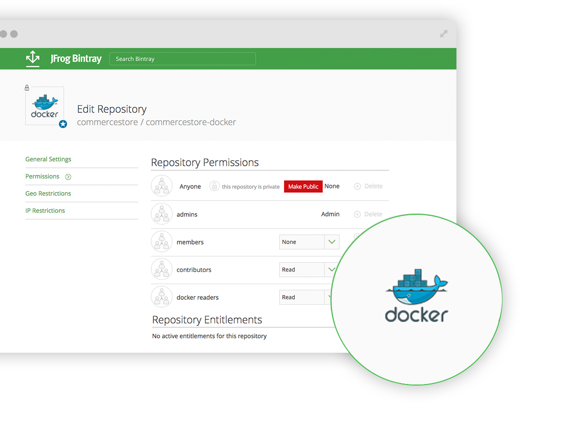 Bintray Universal Distribution Platform JFrog
