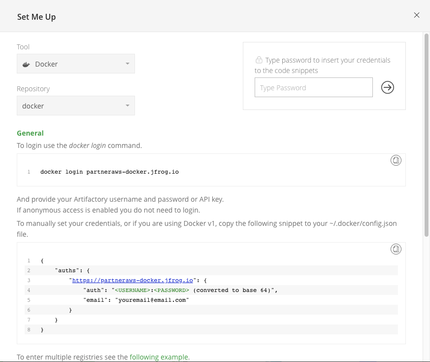 Set up Your Docker Registry