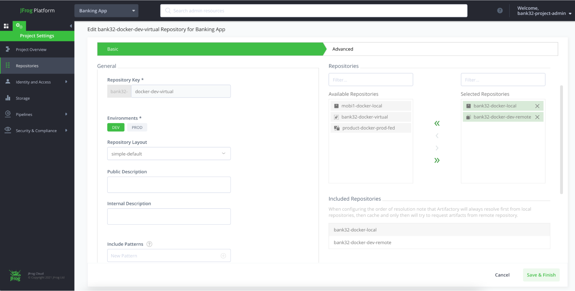 Virtual Repositories