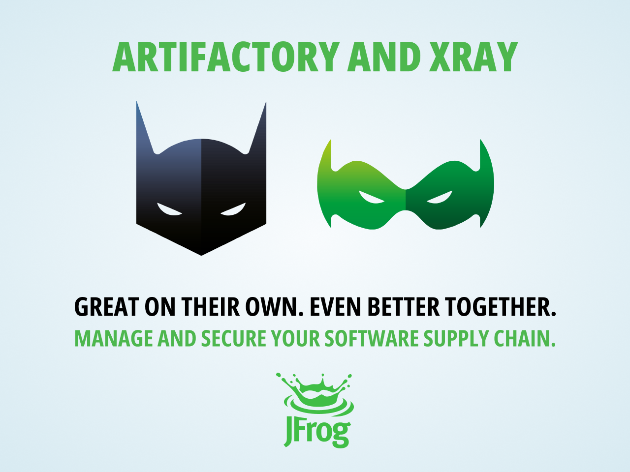 Software Supply Chain Super Heroes: Binaries Plus Security | JFrog