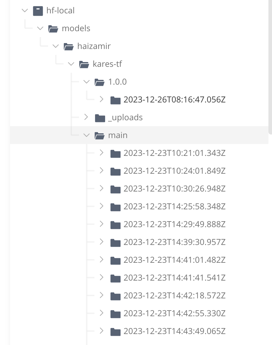 JFrog ML Model Version File
