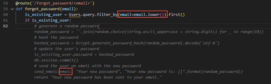 Forgot Password Mechanism - AI Tool Suggestions