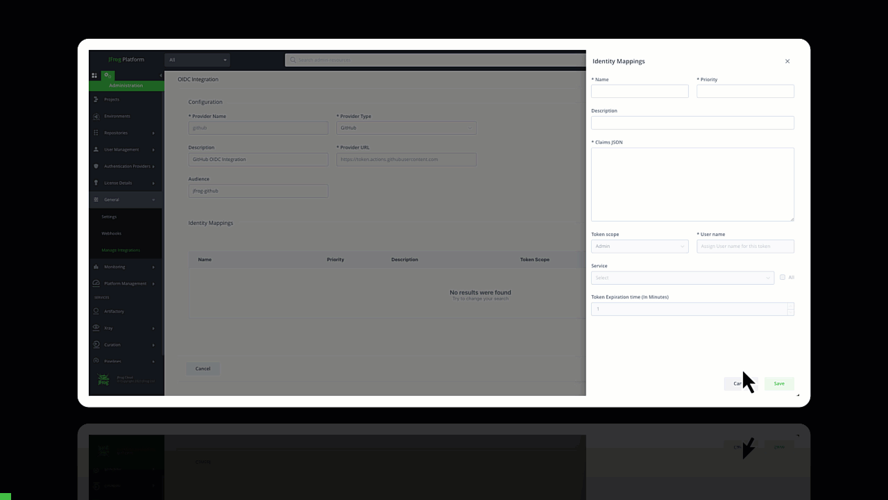 Creating Identity Mappings