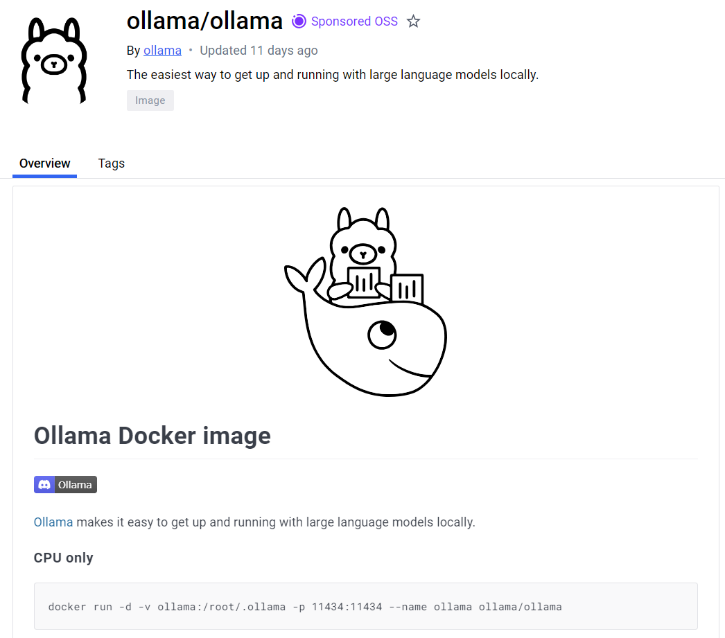 Example of a Legitimate Repository’s Documentation