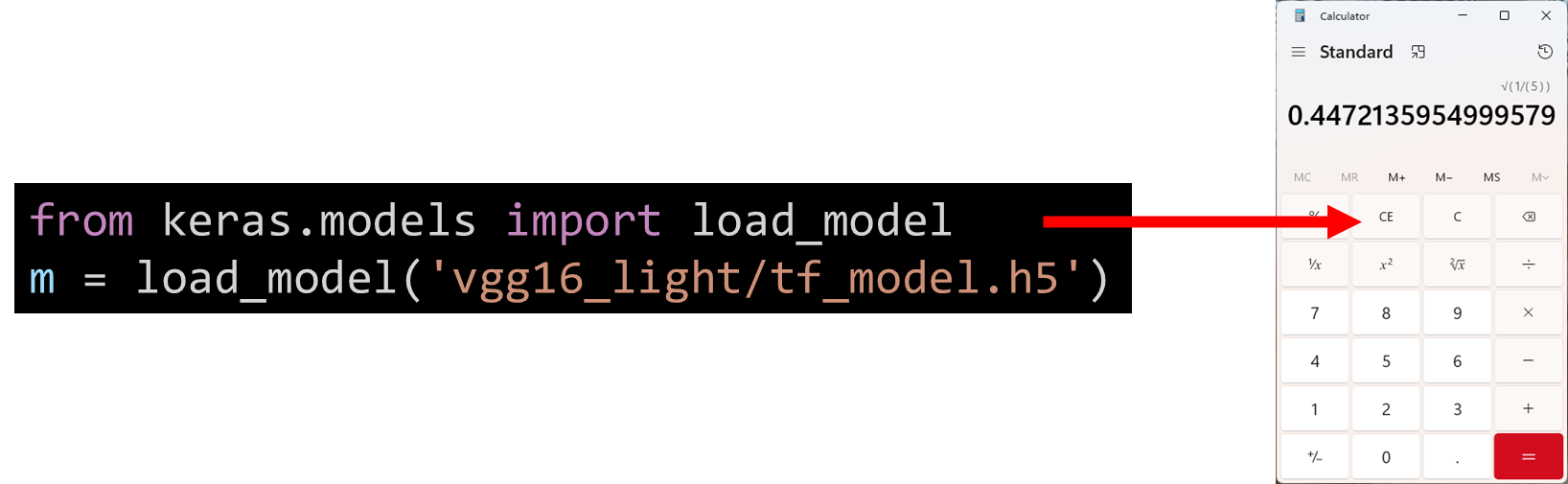 Figure 15. Simply loading the model leads to code execution