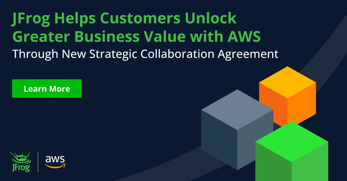 JFrog Signs Agreement with AWS to Help Enterprises Unlock Business ...