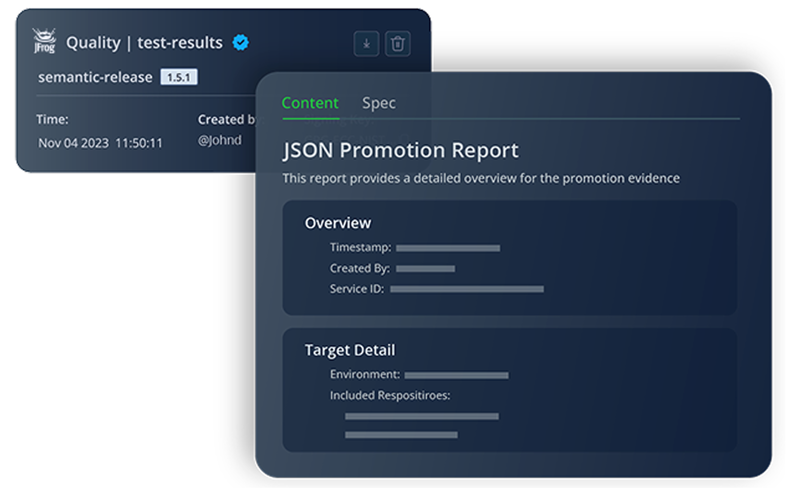 JFrog AppTrust   Evidence Report