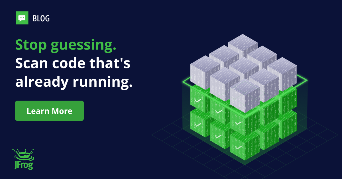 JFrog Runtime Scope Ensures Full Software Production Coverage