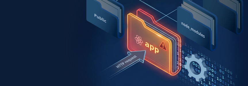 React2Shell CVE-2025-55182 vulnerability in React Server Components