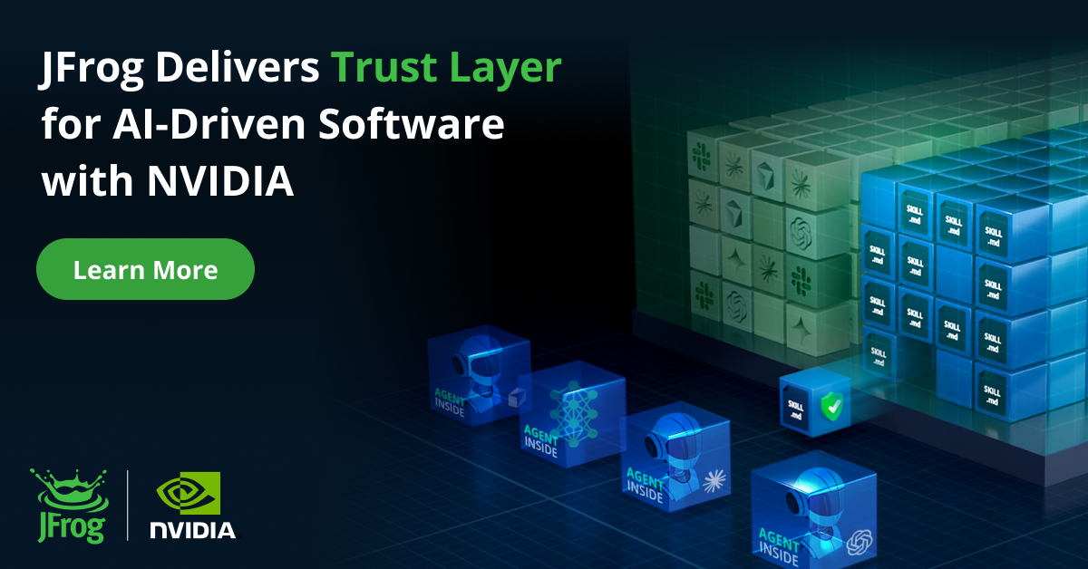 JFrog Delivers Trust Layer for AI-Driven Software with NVIDIA | JFrog